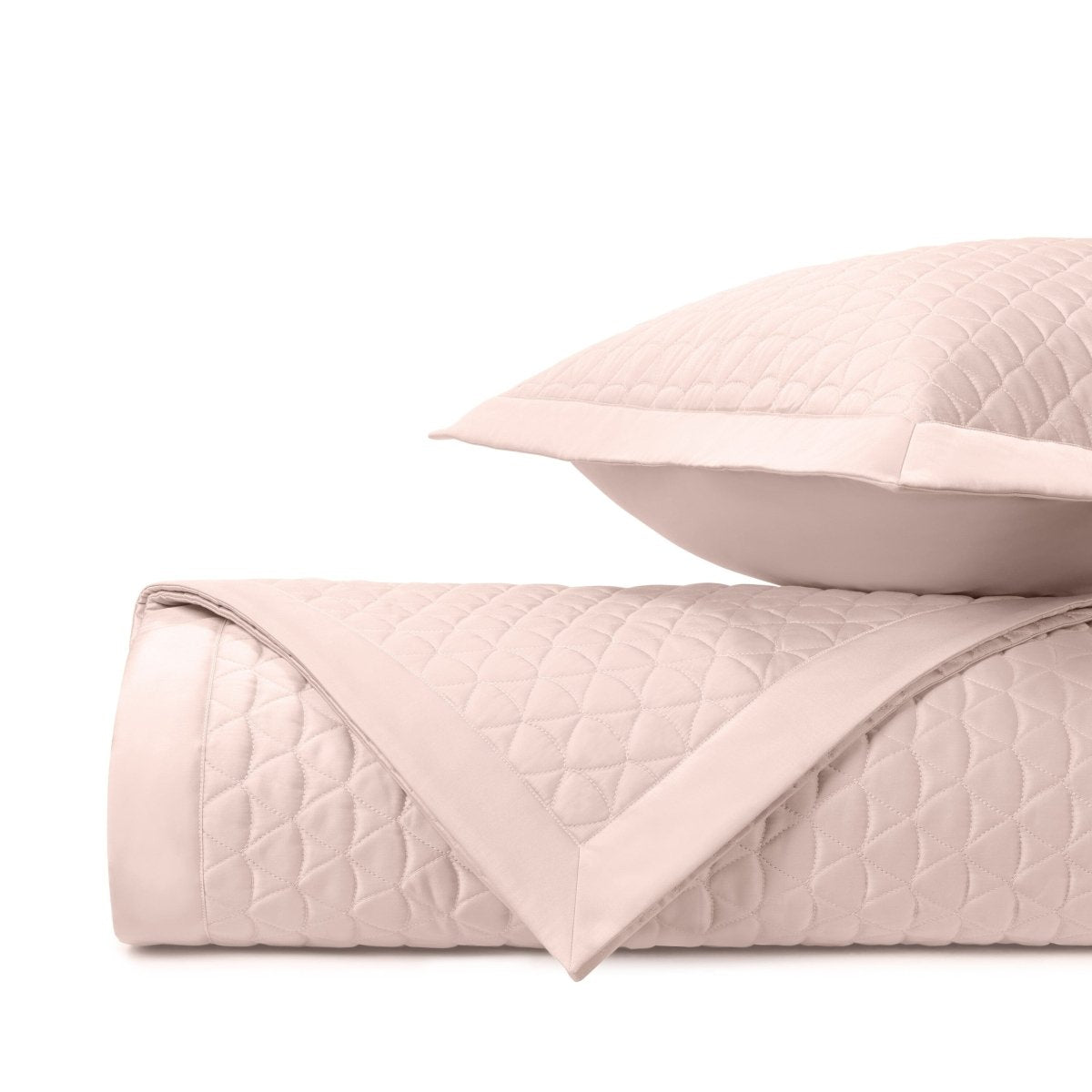 Anastasia Quilted Light Pink by Home Treasures