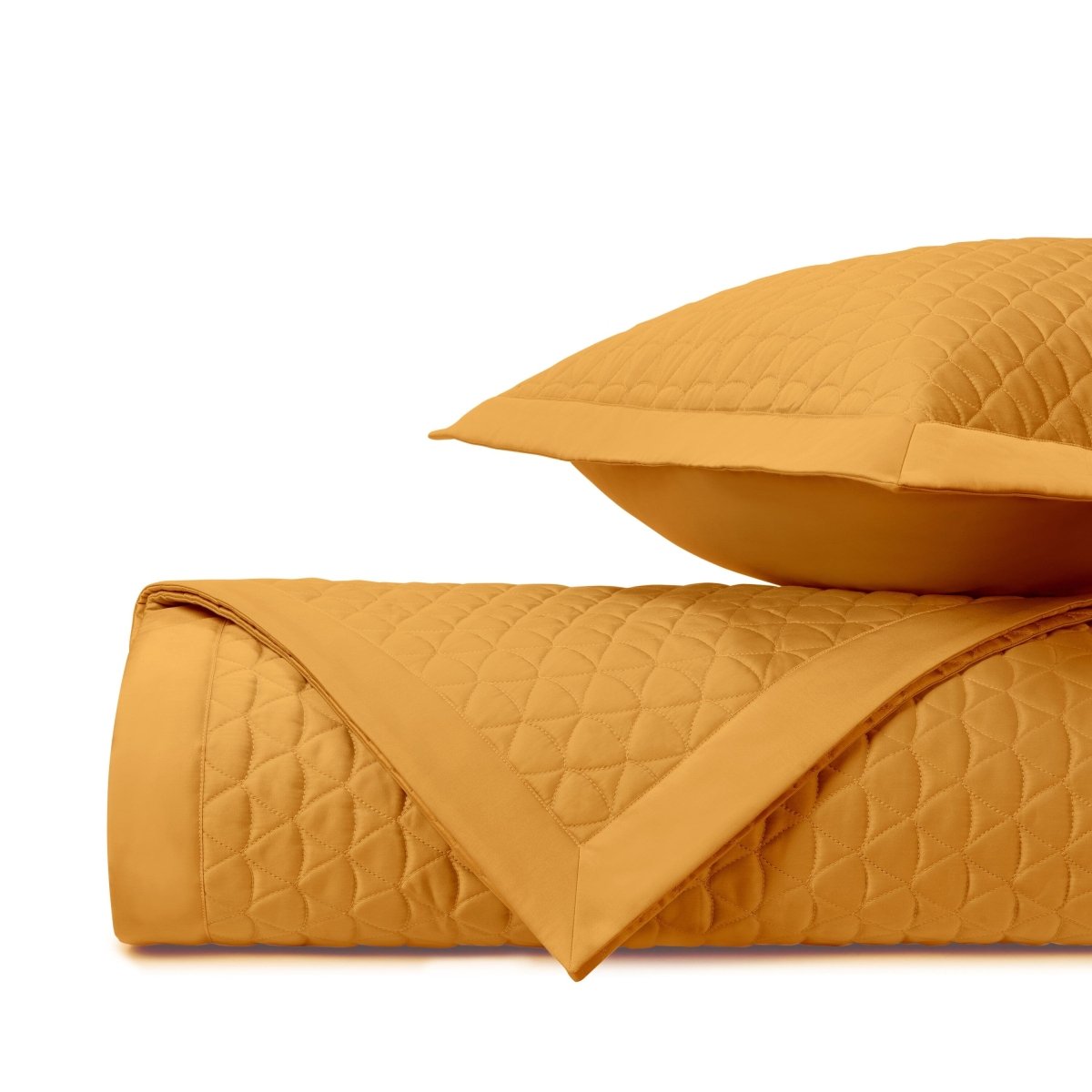 Anastasia Quilted Marigold by Home Treasures