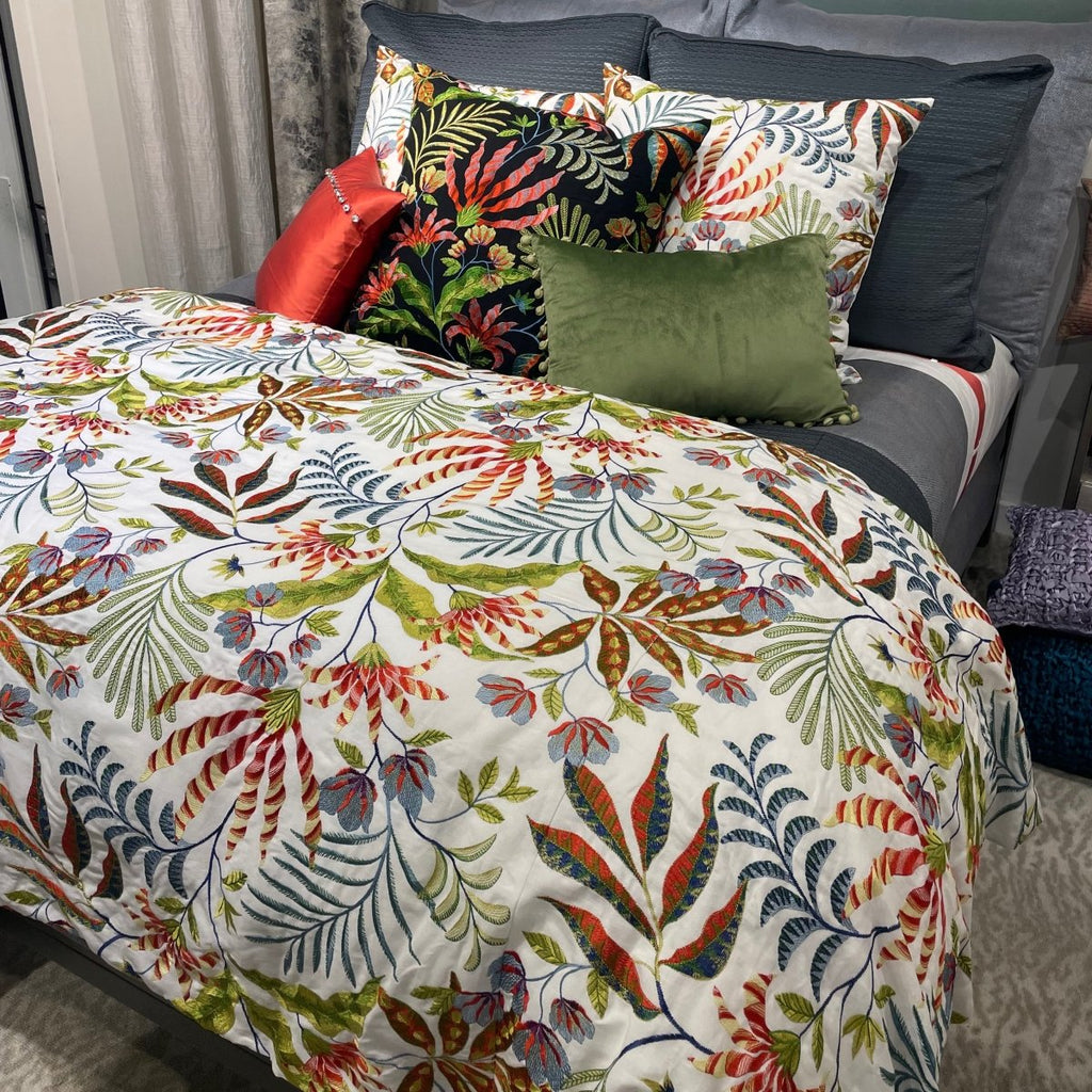 Cloud Forest White Duvet Covers by Ann Gish