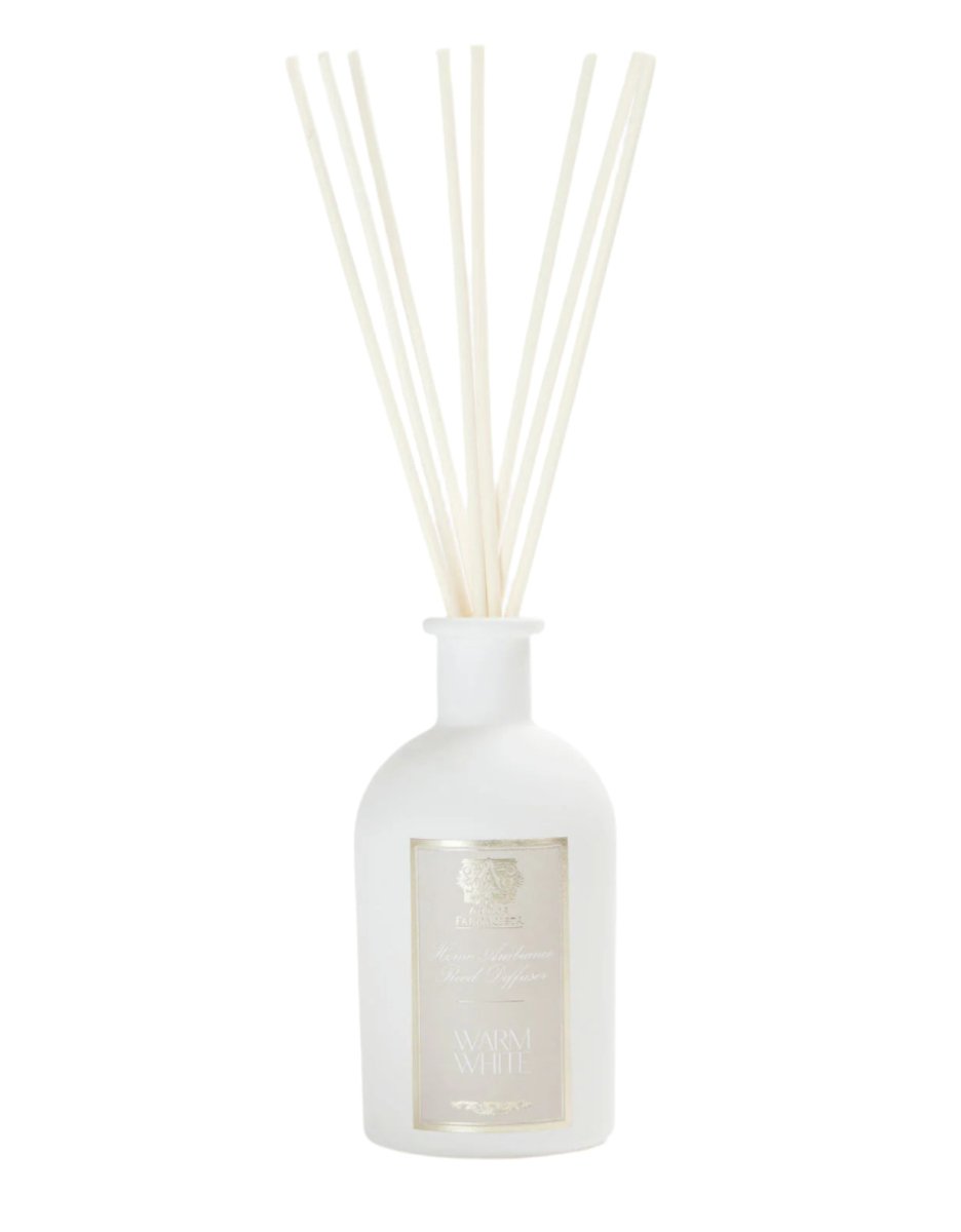 250ml Warm White Reed Diffuser by Antica Farmacista