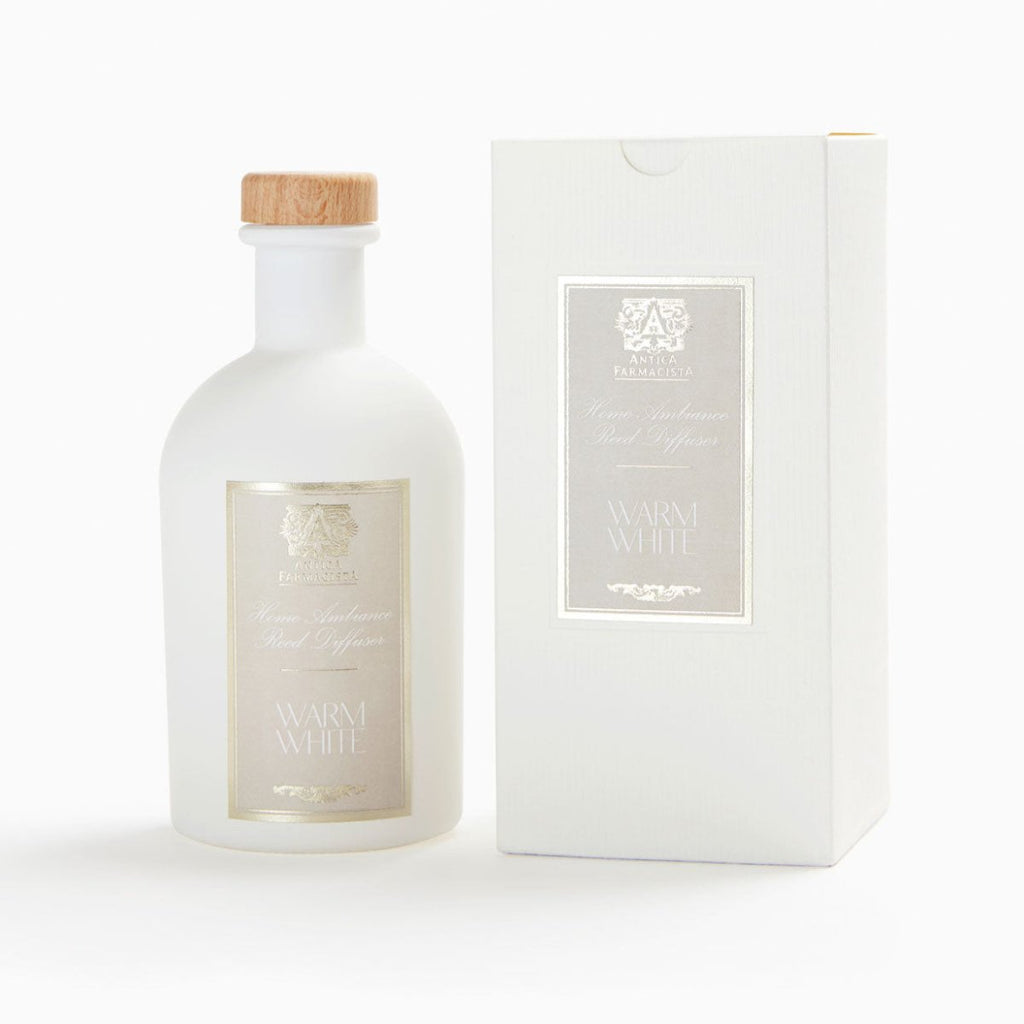 250ml Warm White Reed Diffuser by Antica Farmacista