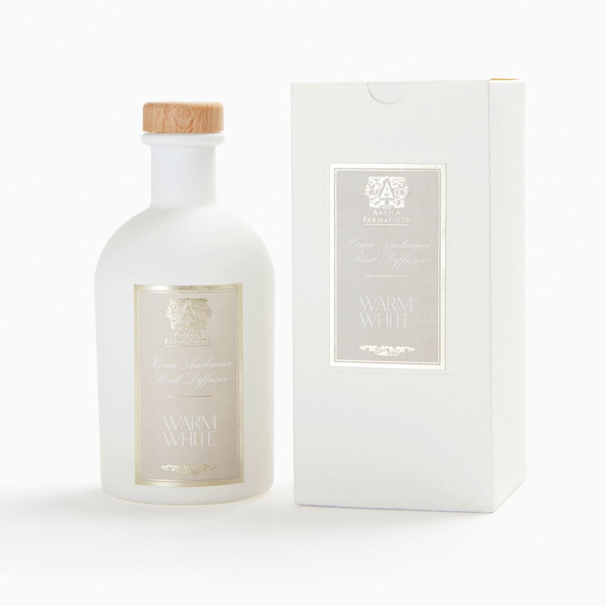 250ml Warm White Reed Diffuser by Antica Farmacista