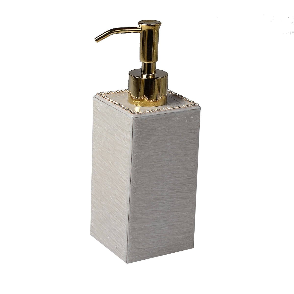 Audrey Bath Accessories w. Gold Trim by Mike + Ally