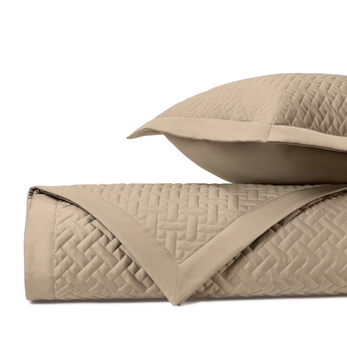 Basketweave Quilted Candlelight by Home Treasures