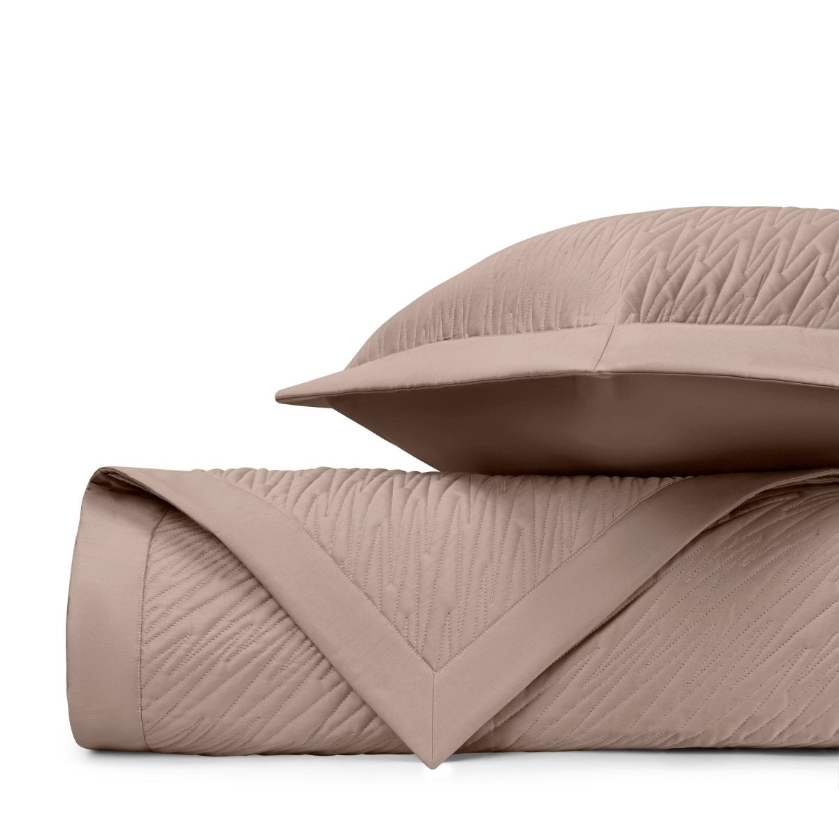 Blaze Quilted Mist Gray by Home Treasures