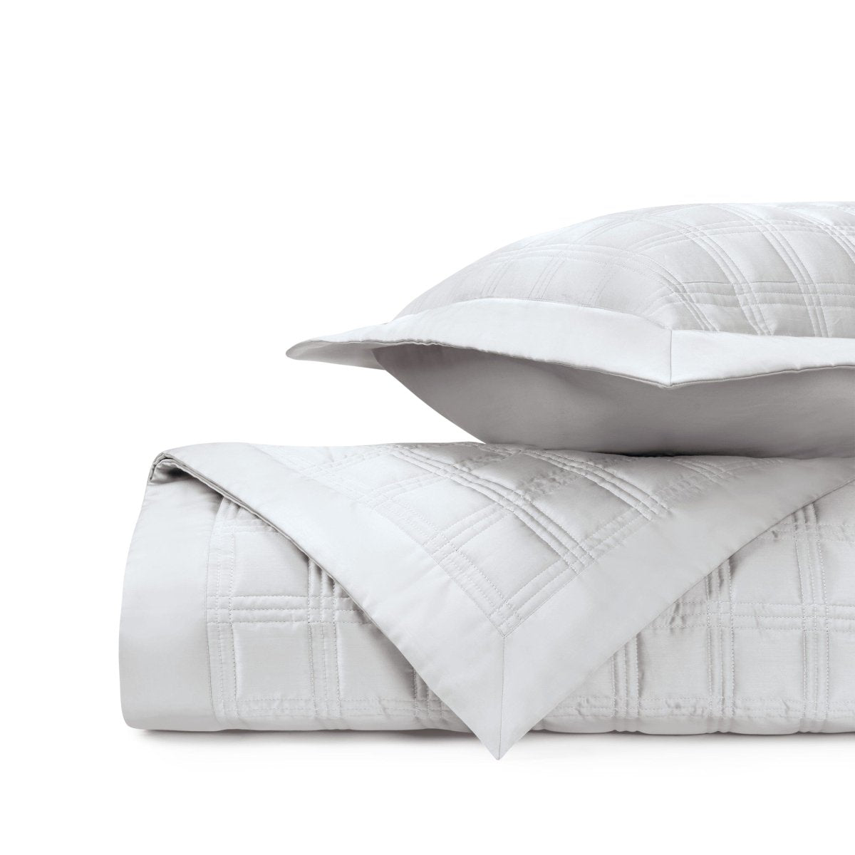 Block Quilted Pebble by Home Treasures