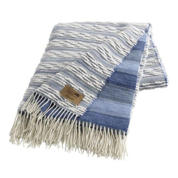 Strato Italian Blanket Blue by Lands Downunder