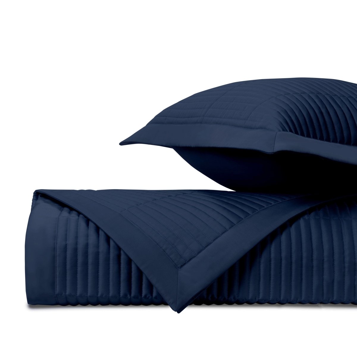 Channel Quilted Navy Blue by Home Treasures