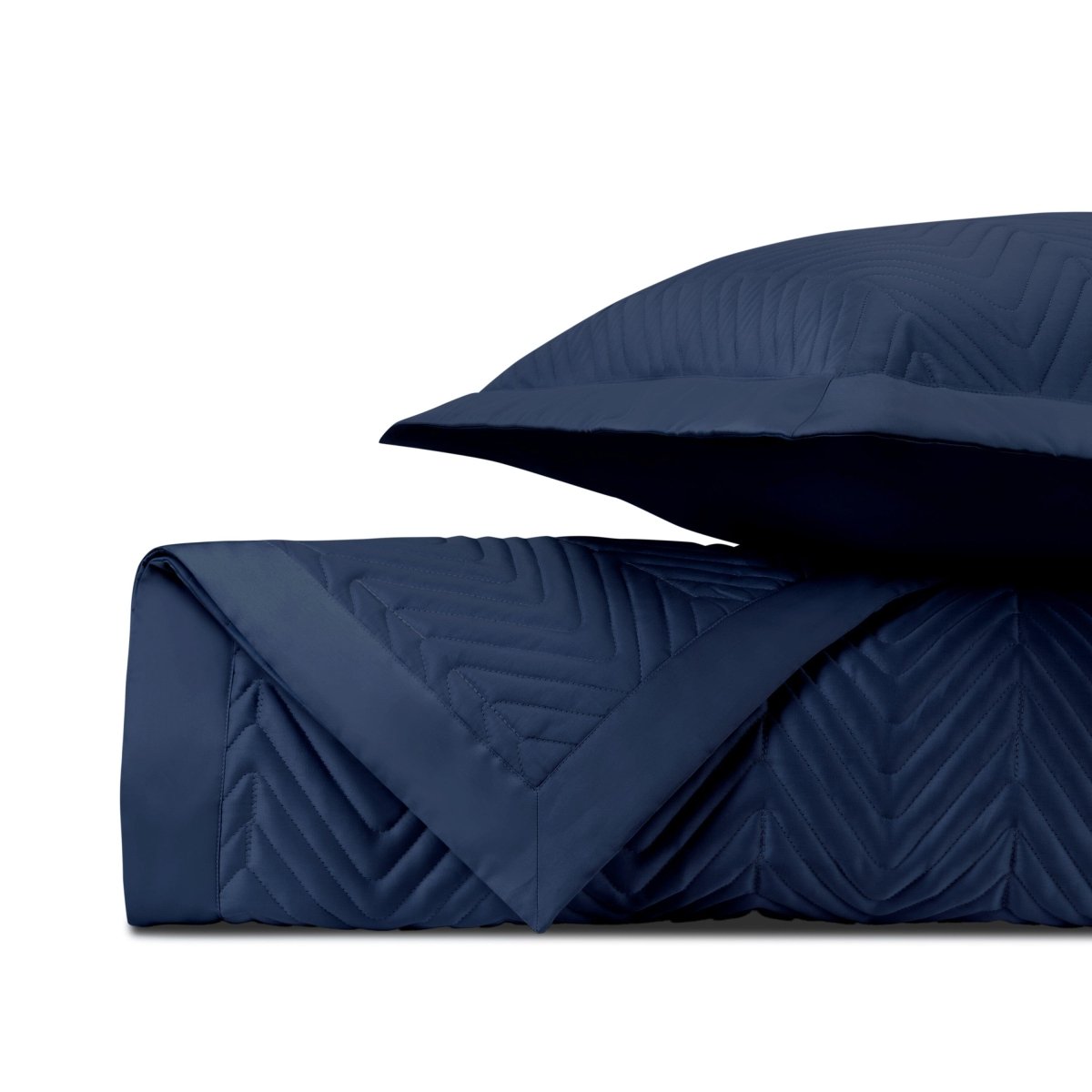 Charleston Quilted Navy Blue by Home Treasures
