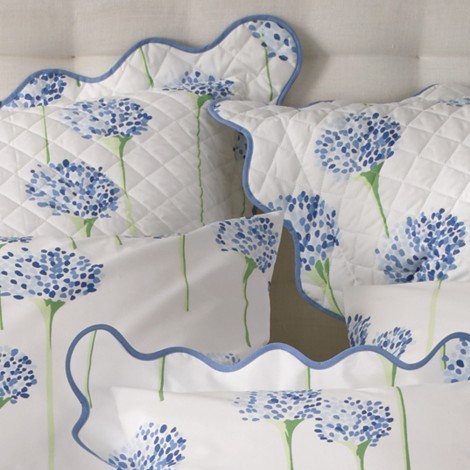 Charlotte Azure Quilts by Lulu DK for Matouk