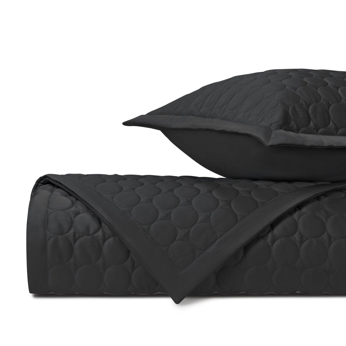 Cleo Quilted Black by Home Treasures
