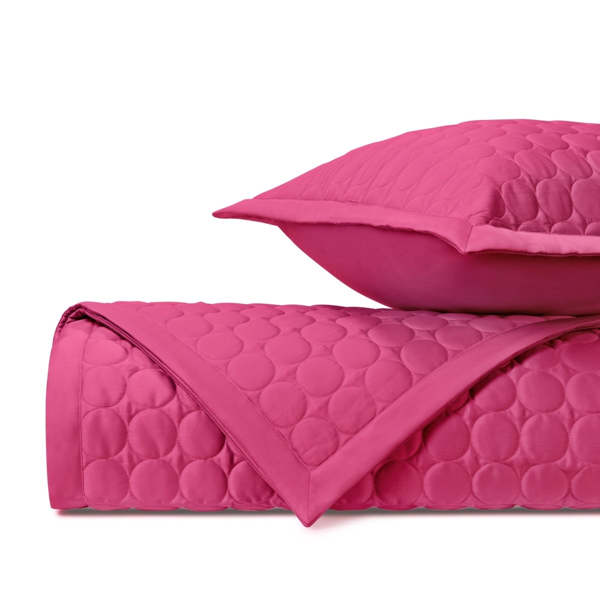 Cleo Quilted Bright Pink by Home Treasures