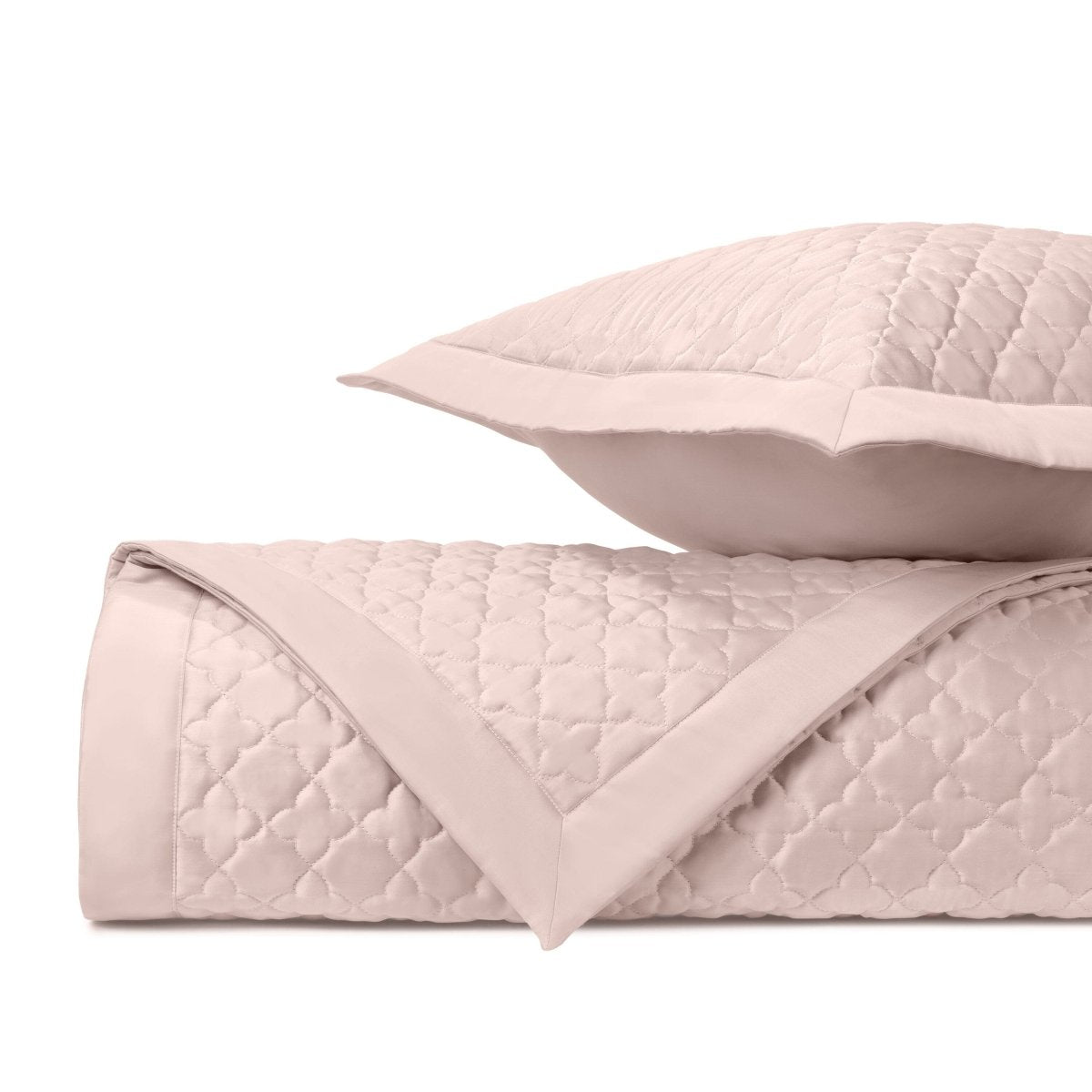 Clover Quilted Light Pink by Home Treasures