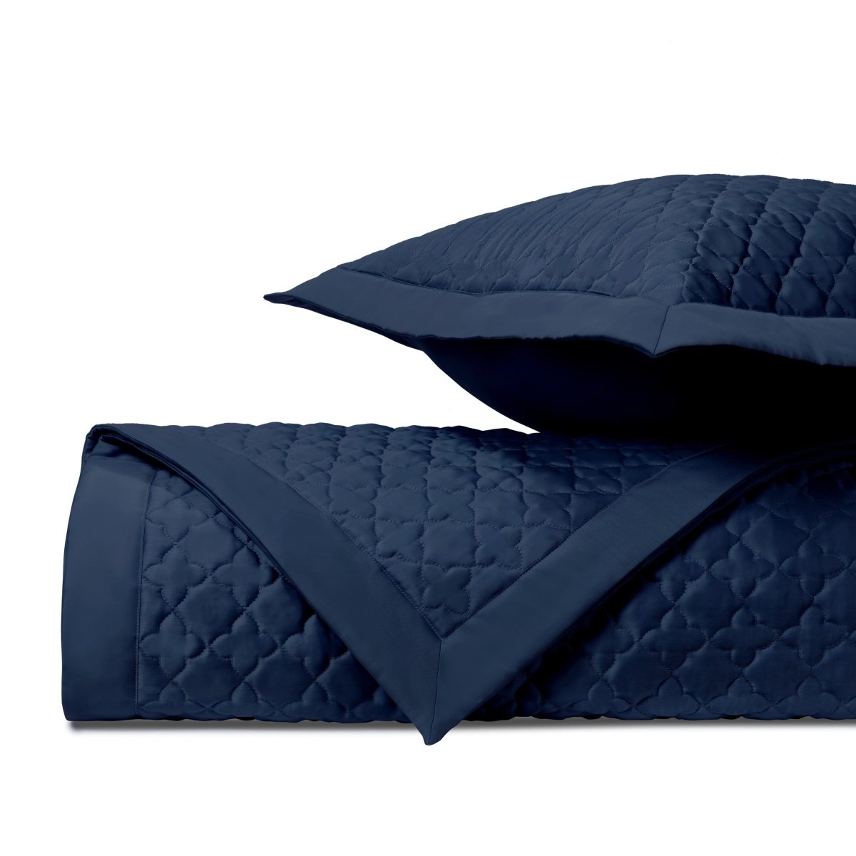 Clover Quilted Navy Blue by Home Treasures