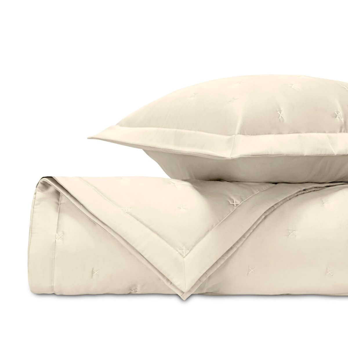 Croix Quilted Ivory by Home Treasures