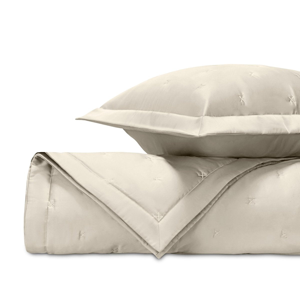 Croix Quilted Khaki by Home Treasures