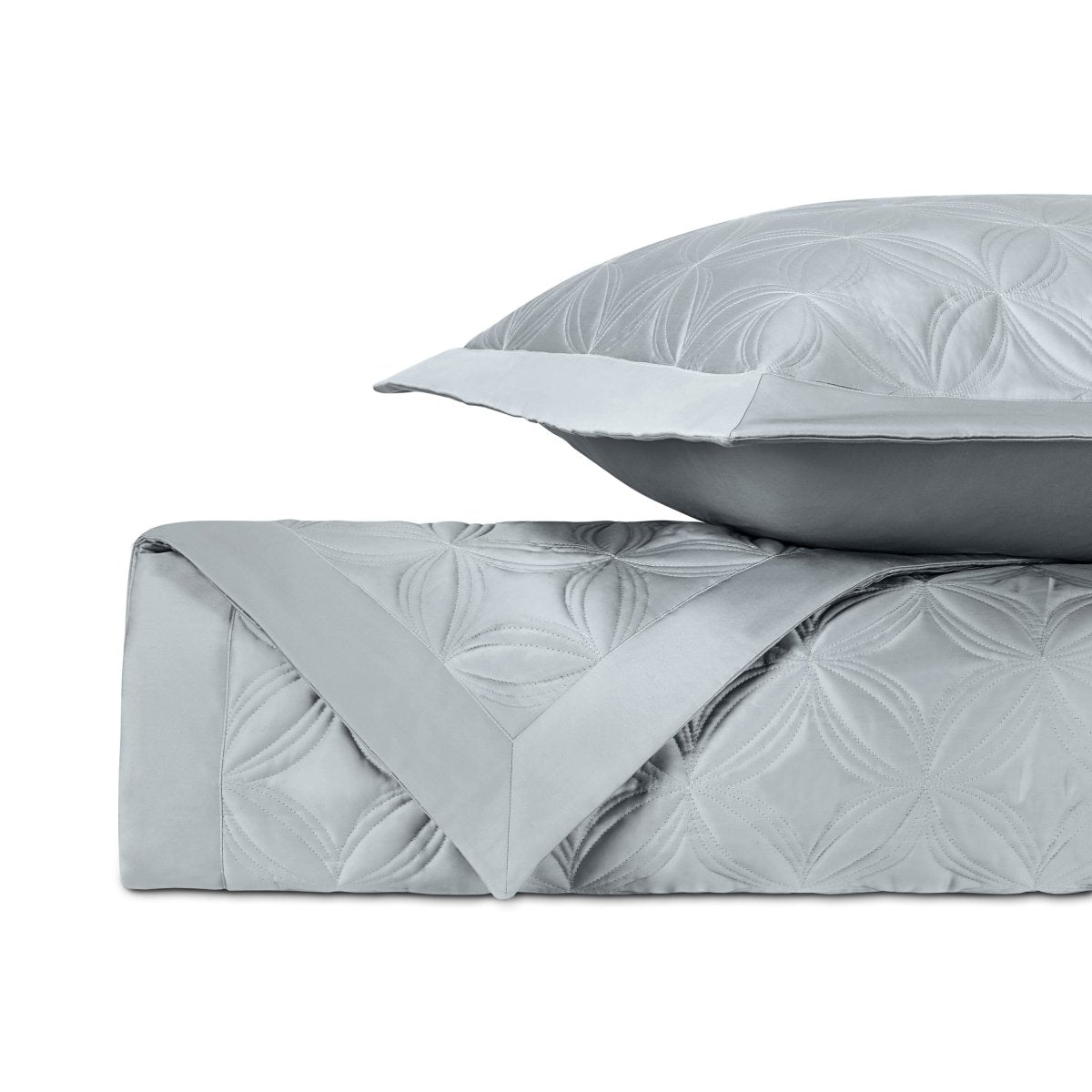 Dara Quilted Blue Gray by Home Treasures