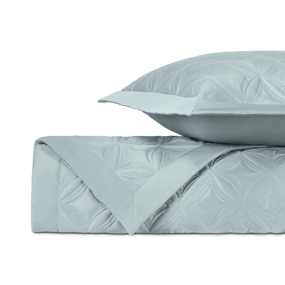 Dara Quilted Sion Blue by Home Treasures