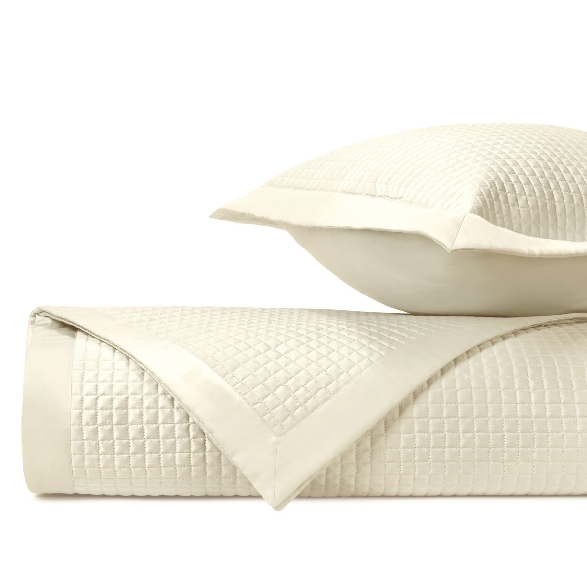 Deluxe Quilted Ivory by Home Treasures