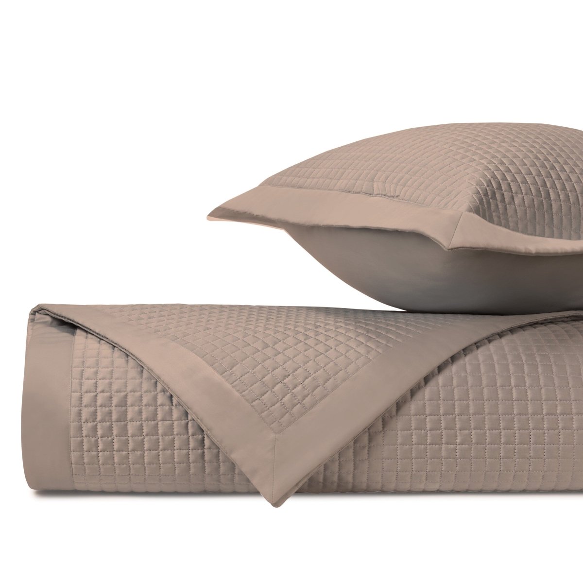 Deluxe Quilted Mist Gray by Home Treasures