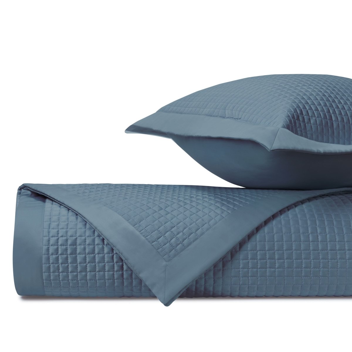 Deluxe Quilted Slate Blue by Home Treasures