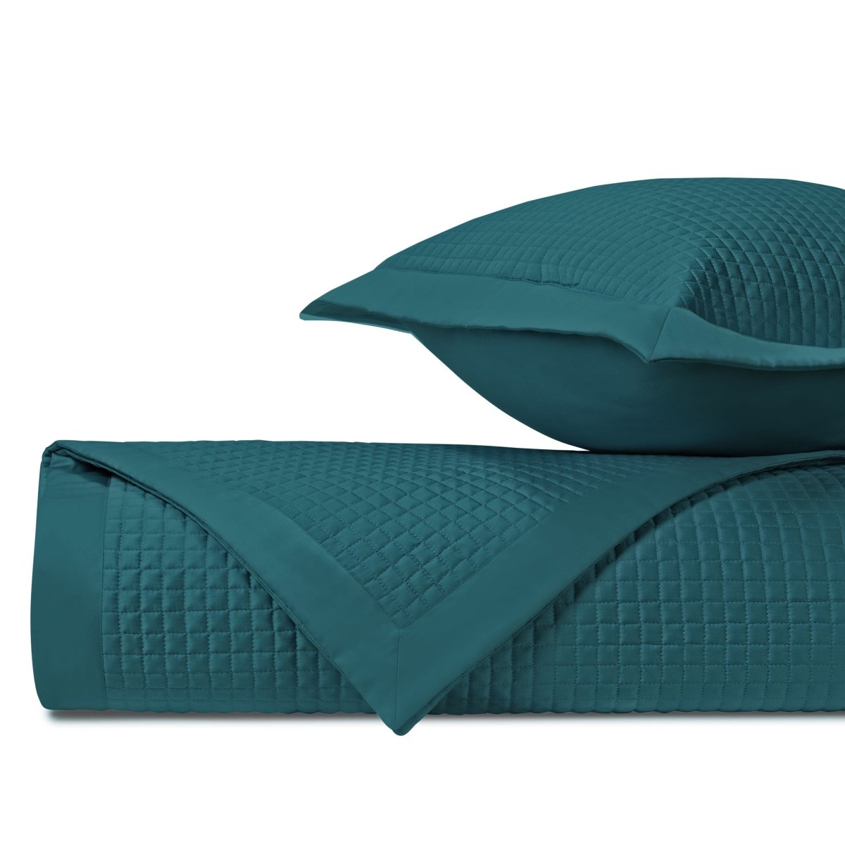 Deluxe Quilted Teal by Home Treasures