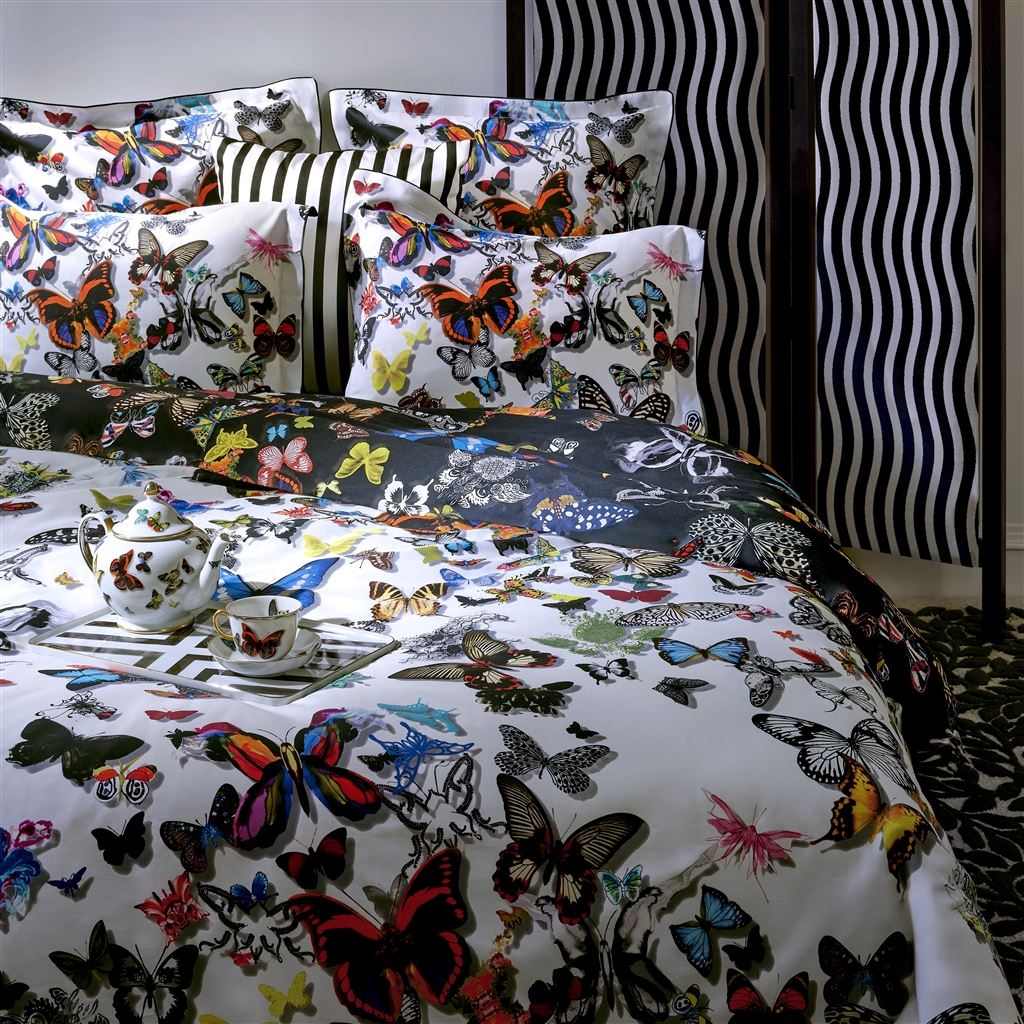 Christian Lacroix Butterfly Parade Opalin Bedding
