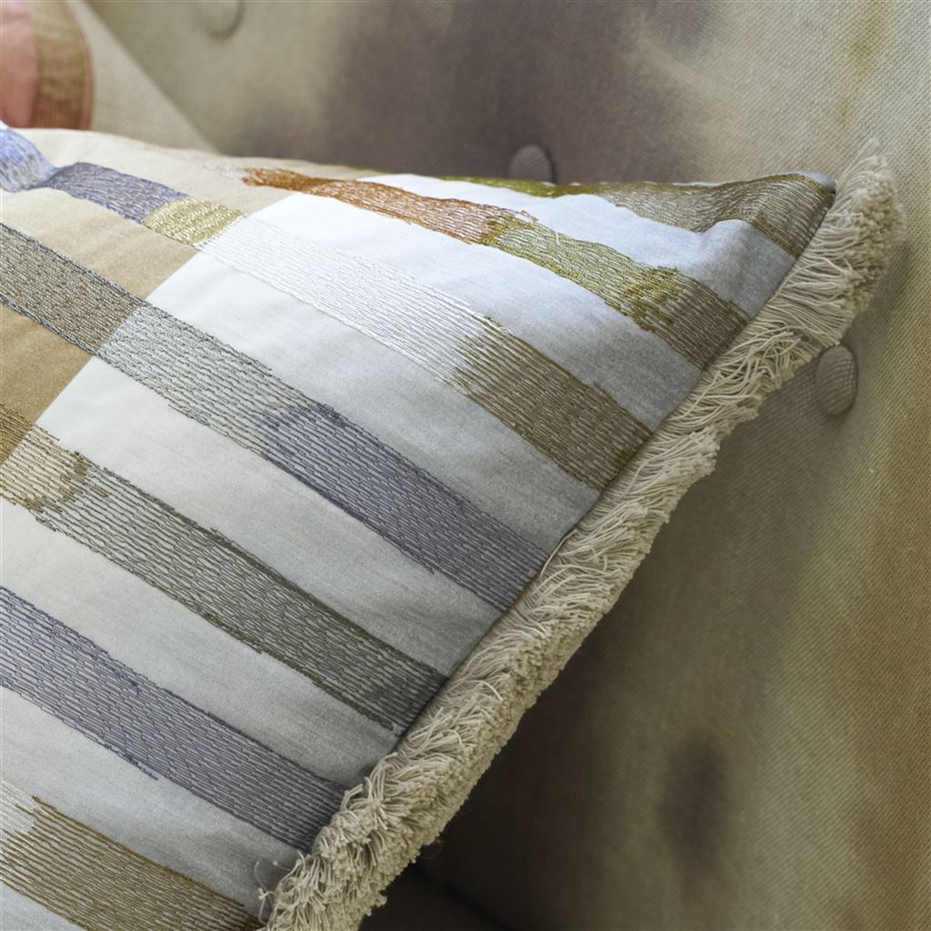 Designers Guild Cascata Ochre Decorative Pillow