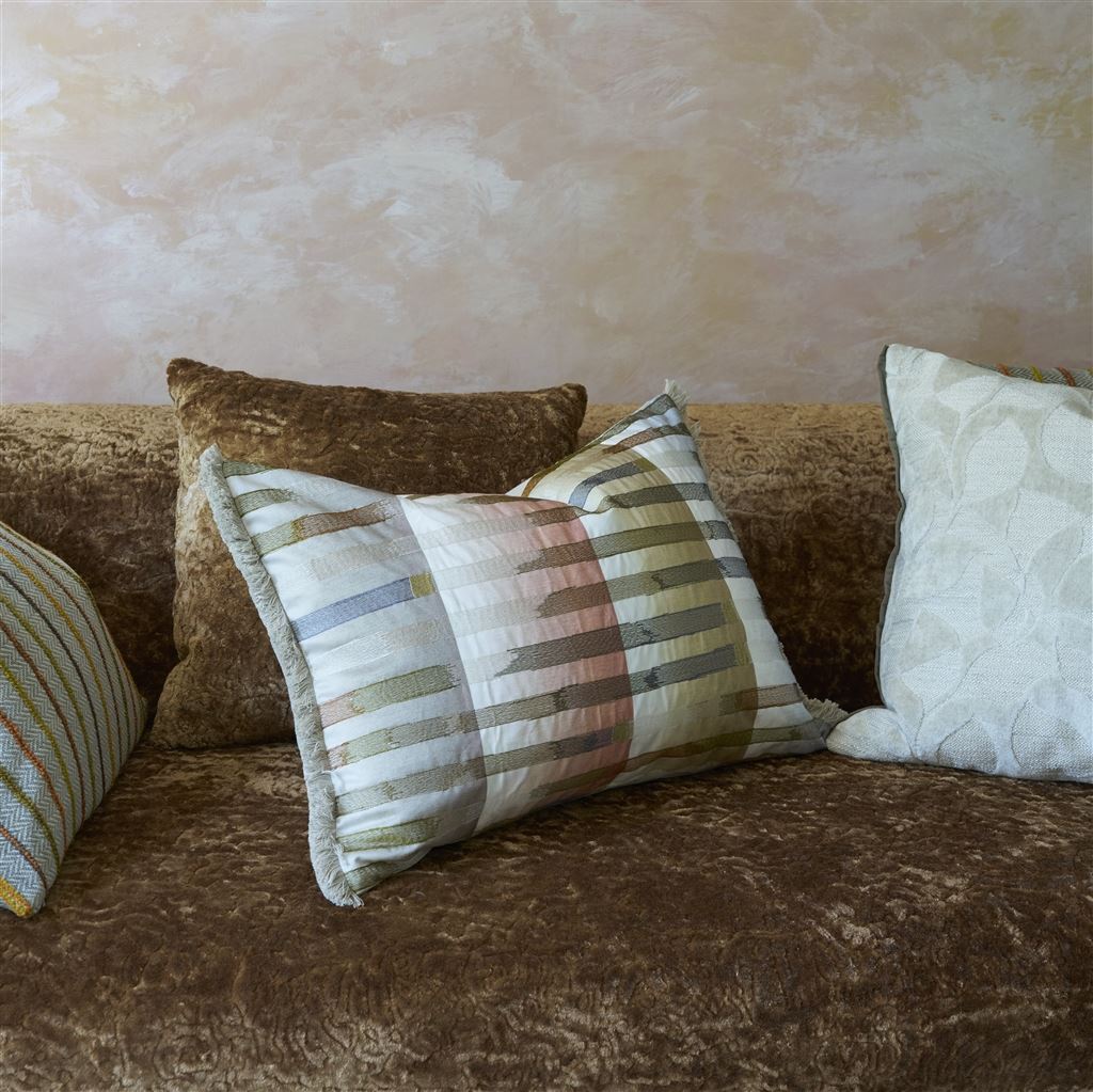 Designers Guild Cascata Ochre Decorative Pillow