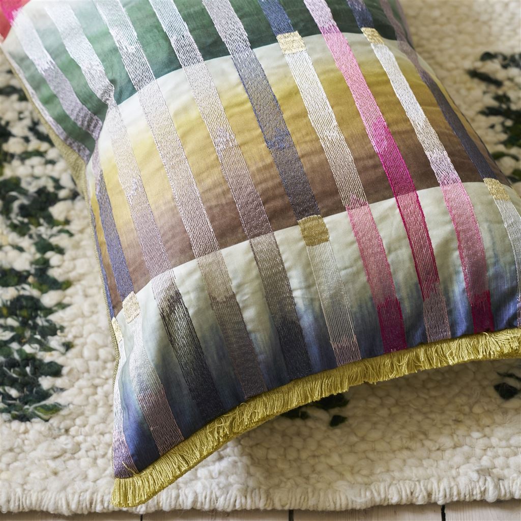 Designers Guild Cascata Slate Decorative Pillow