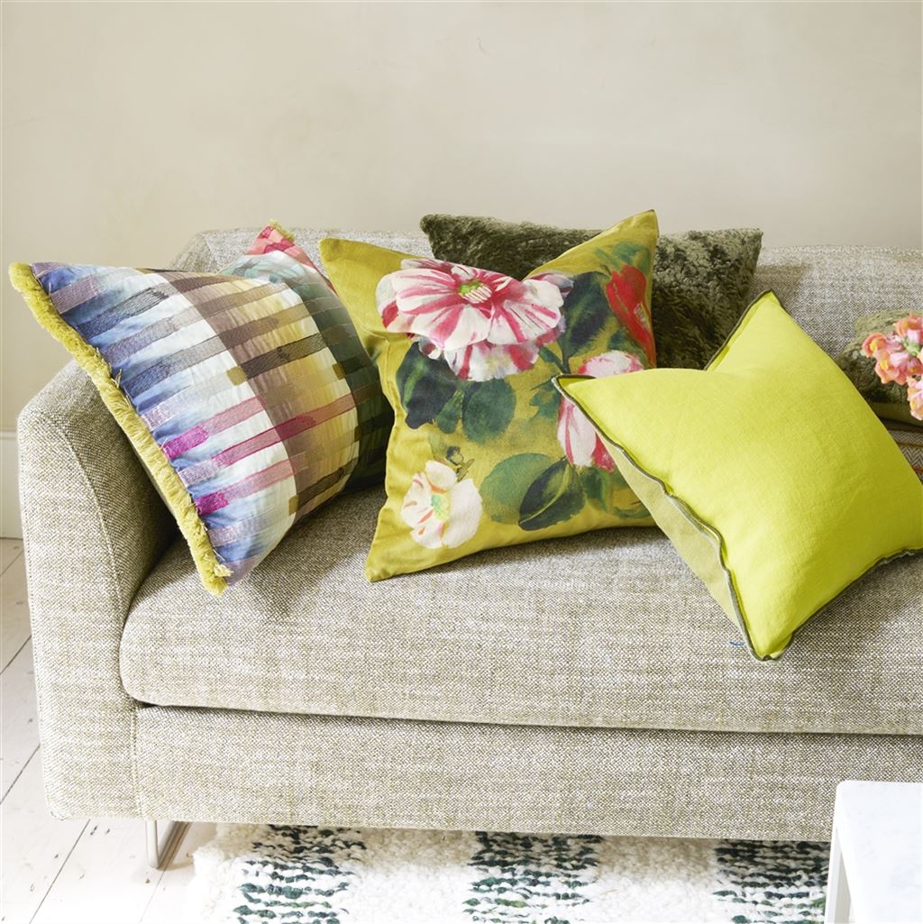 Designers Guild Cascata Slate Decorative Pillow