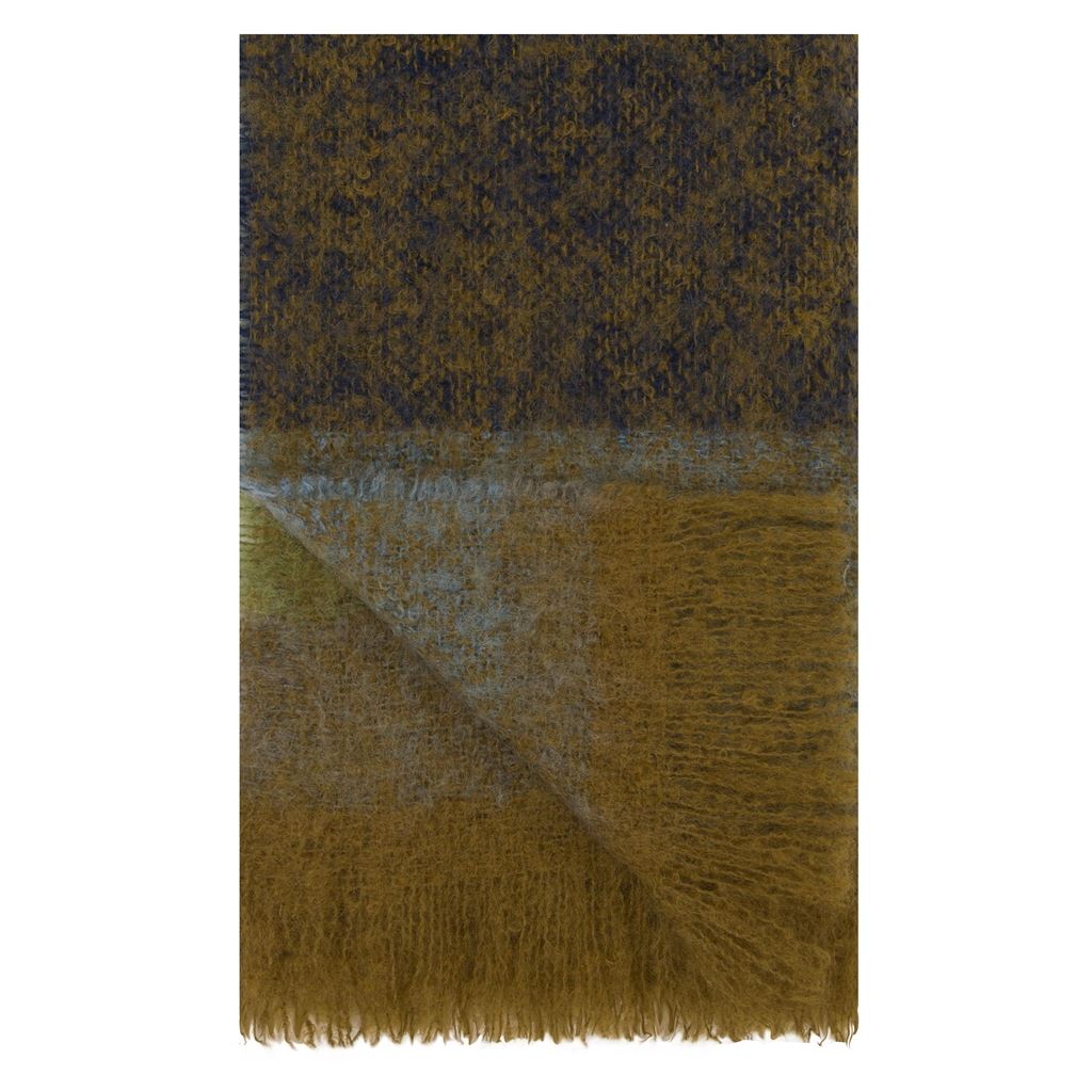 Designers Guild Mikome Indigo Mohair Throw