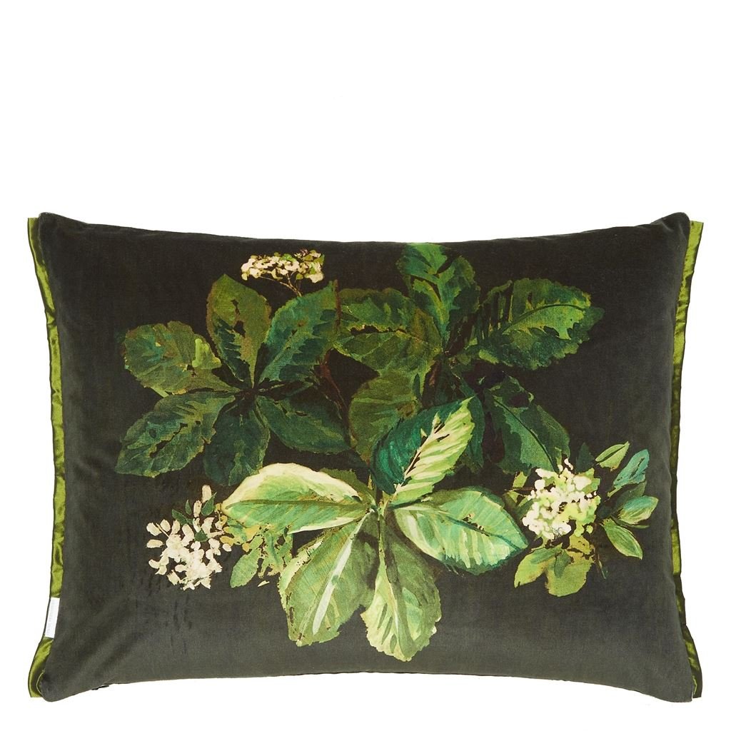 Designers Guild Pasqueflower Olive Decorative Pillow