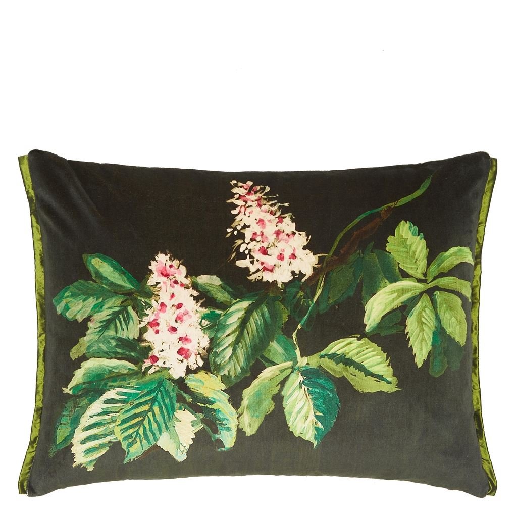 Designers Guild Pasqueflower Olive Decorative Pillow