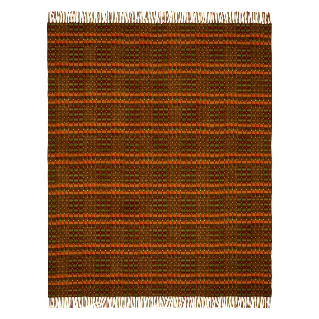 Designers Guild Talbot Sienna Merino Wool Throw