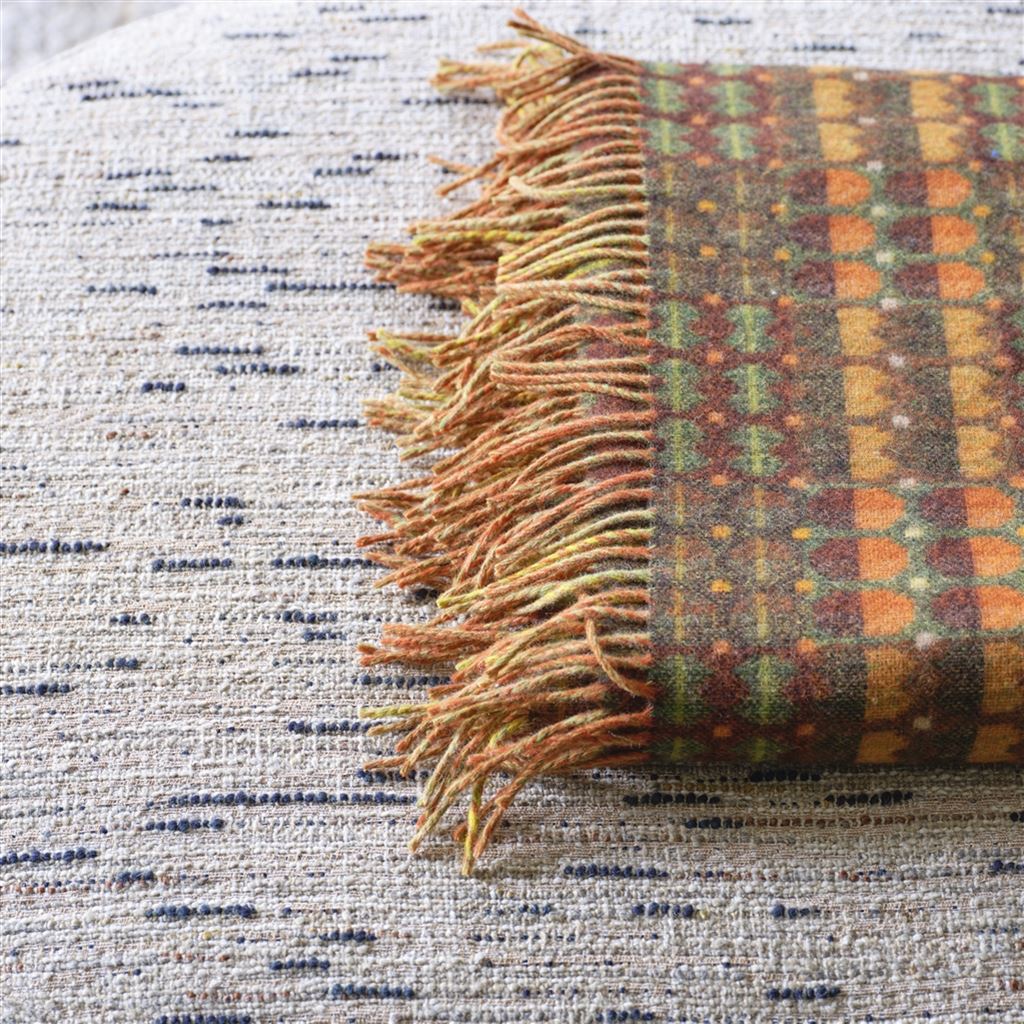 Designers Guild Talbot Sienna Merino Wool Throw