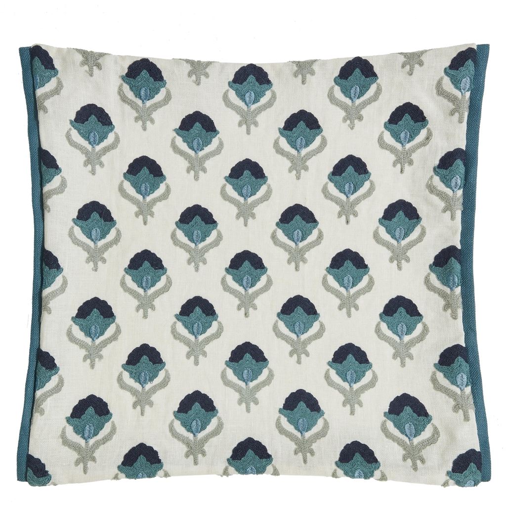 Designers Guild Teasel Indigo Decorative Pillow