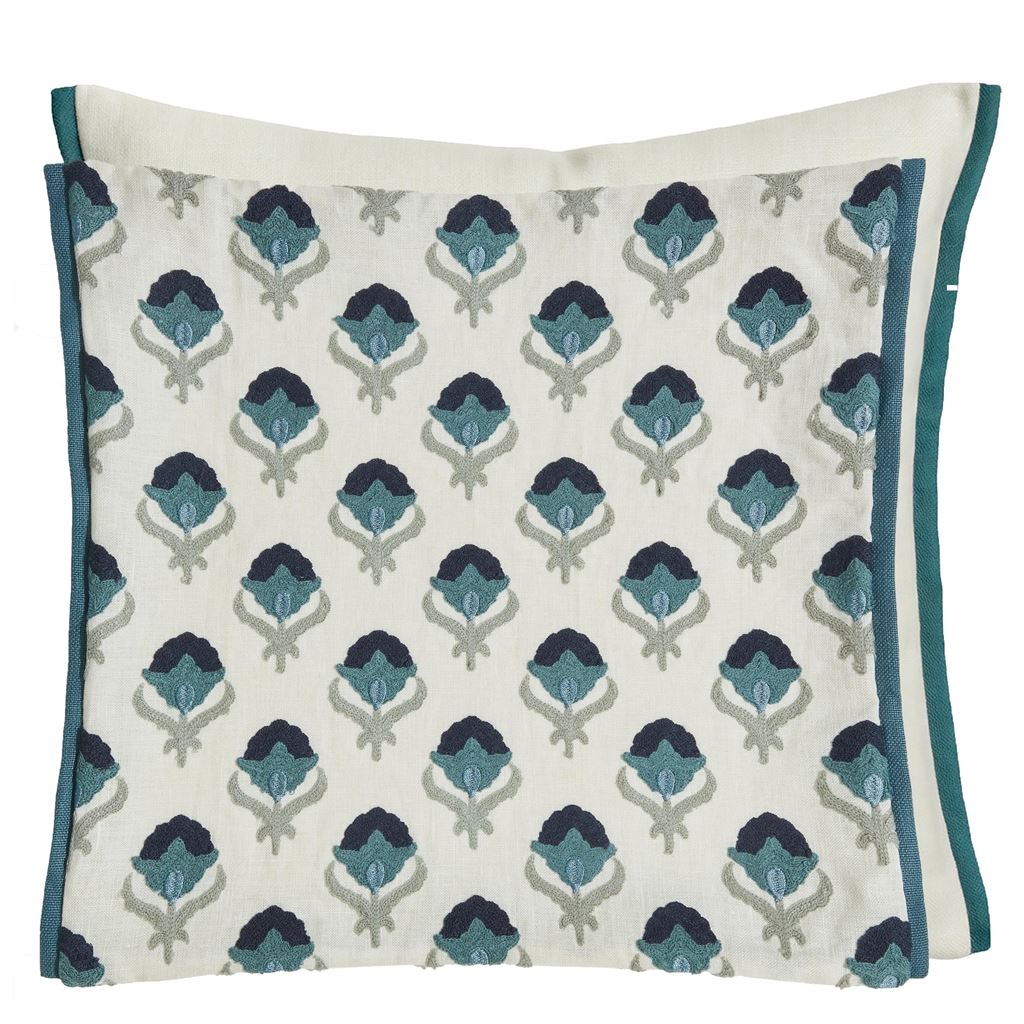 Designers Guild Teasel Indigo Decorative Pillow
