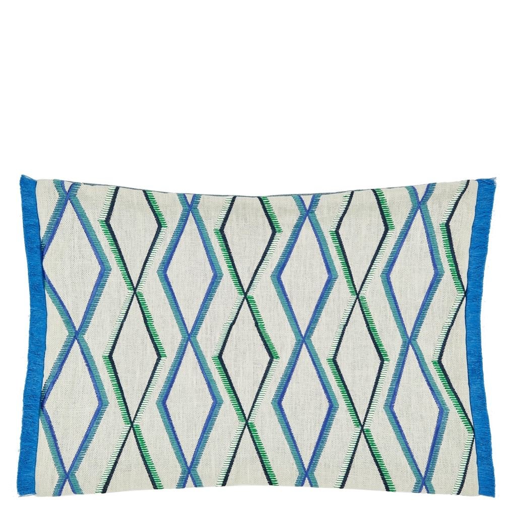 Designers Guild Trevenna Cobalt Decorative Pillow