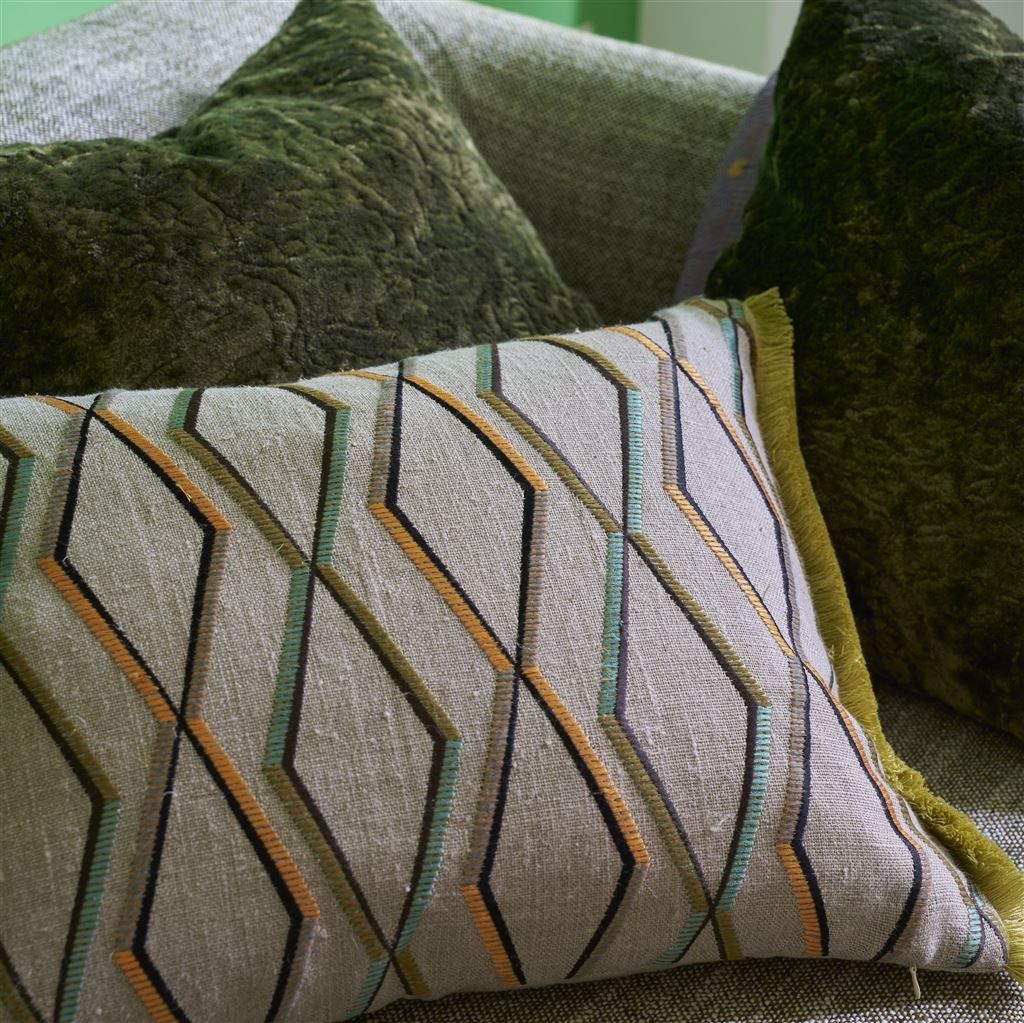 Designers Guild Trevenna Ochre Decorative Pillow