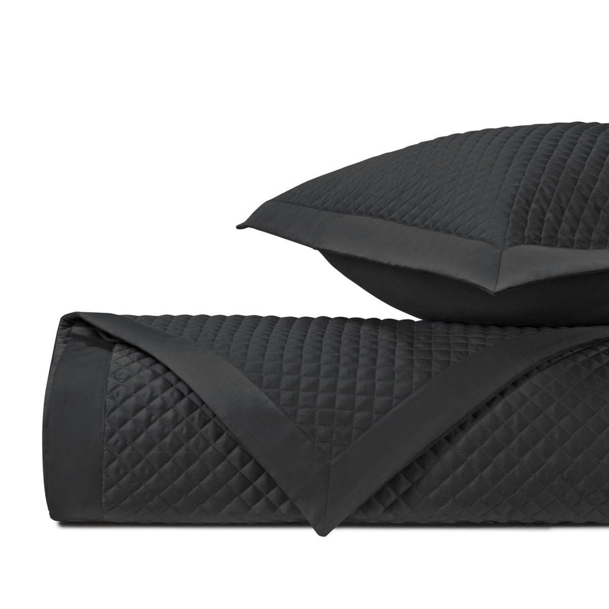 Diamond Quilted Black by Home Treasures
