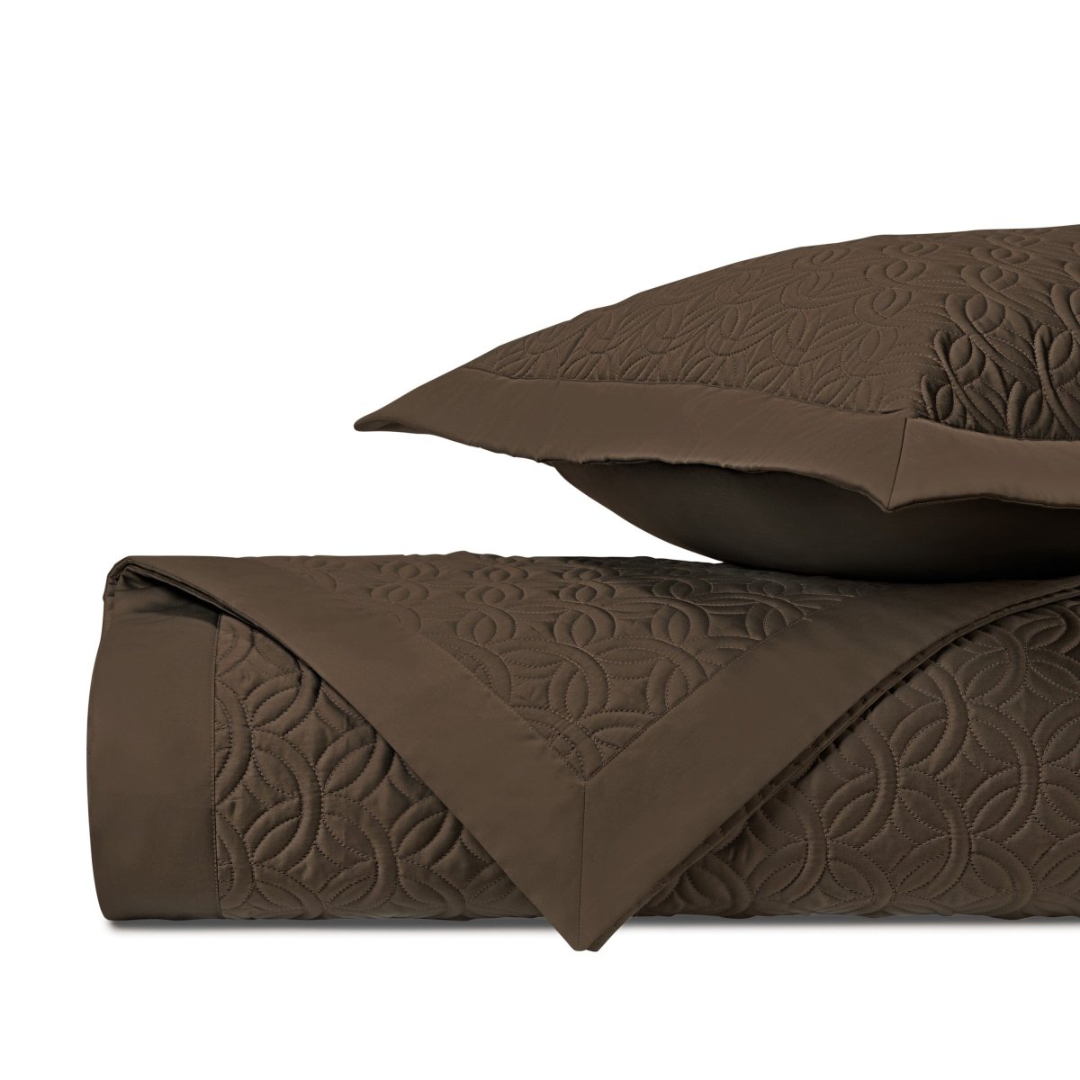 Duomo Quilted Chocolate by Home Treasures