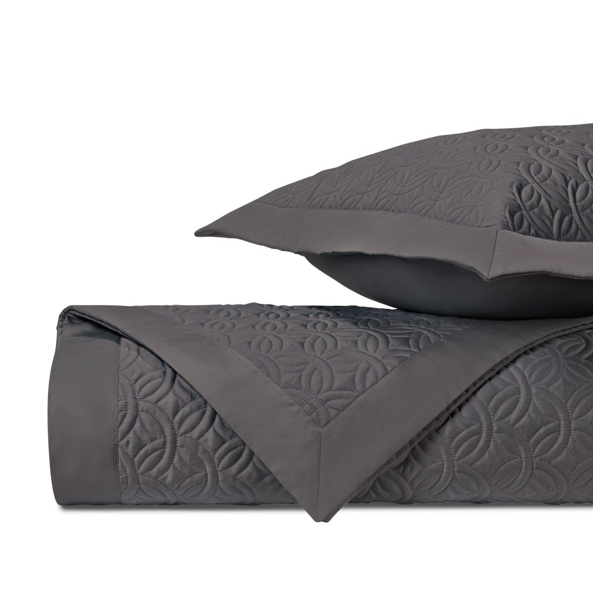 Duomo Quilted Grisaglia Gray by Home Treasures
