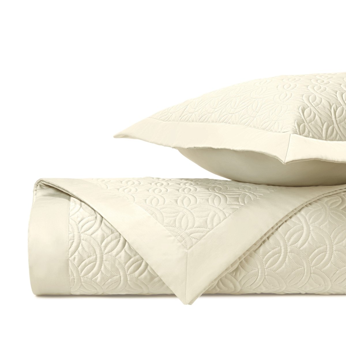 Duomo Quilted Ivory by Home Treasures