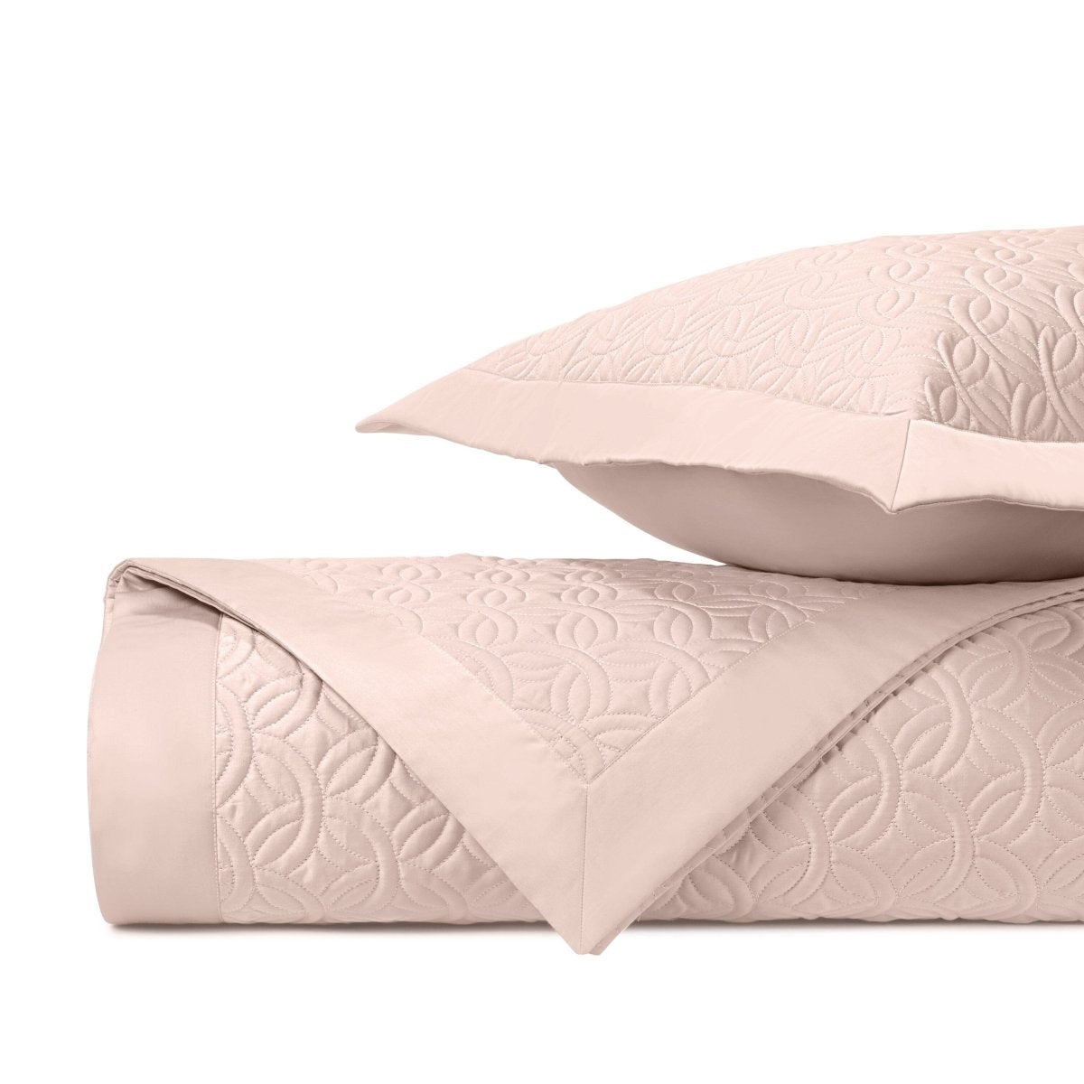 Duomo Quilted Light Pink by Home Treasures