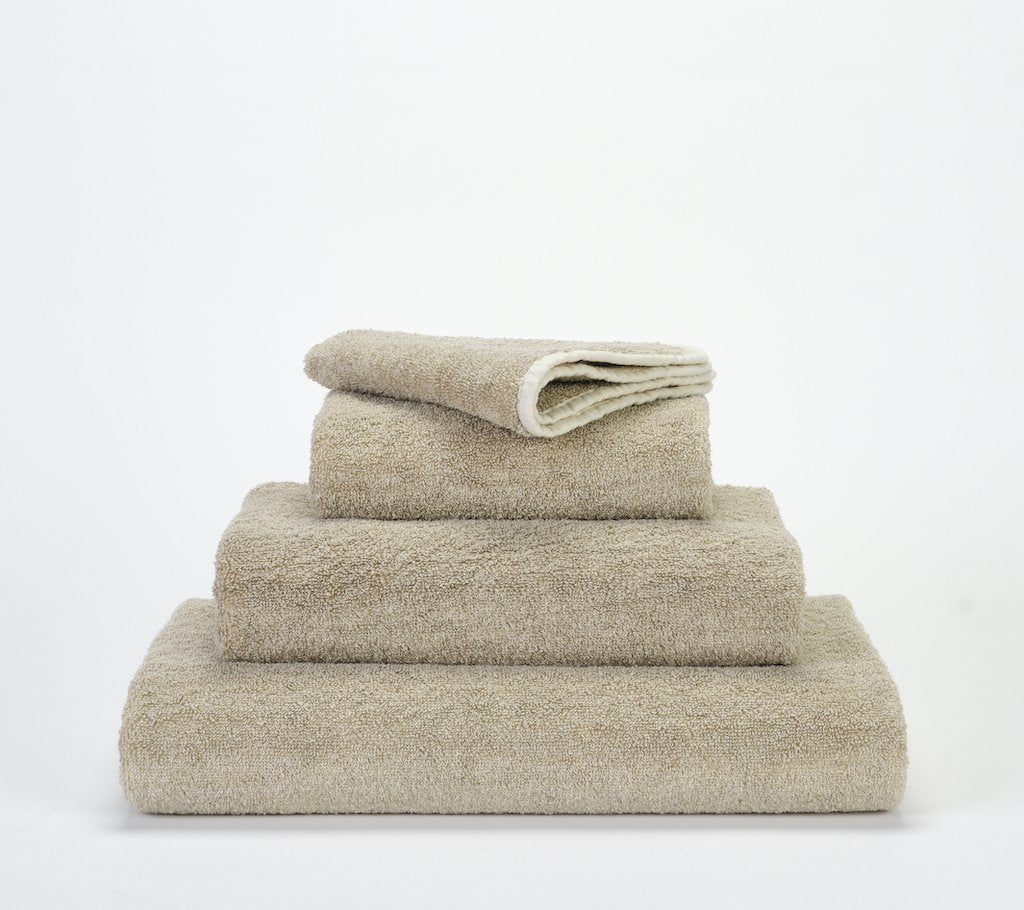 Lino Ecru Towels by Abyss and Habidecor