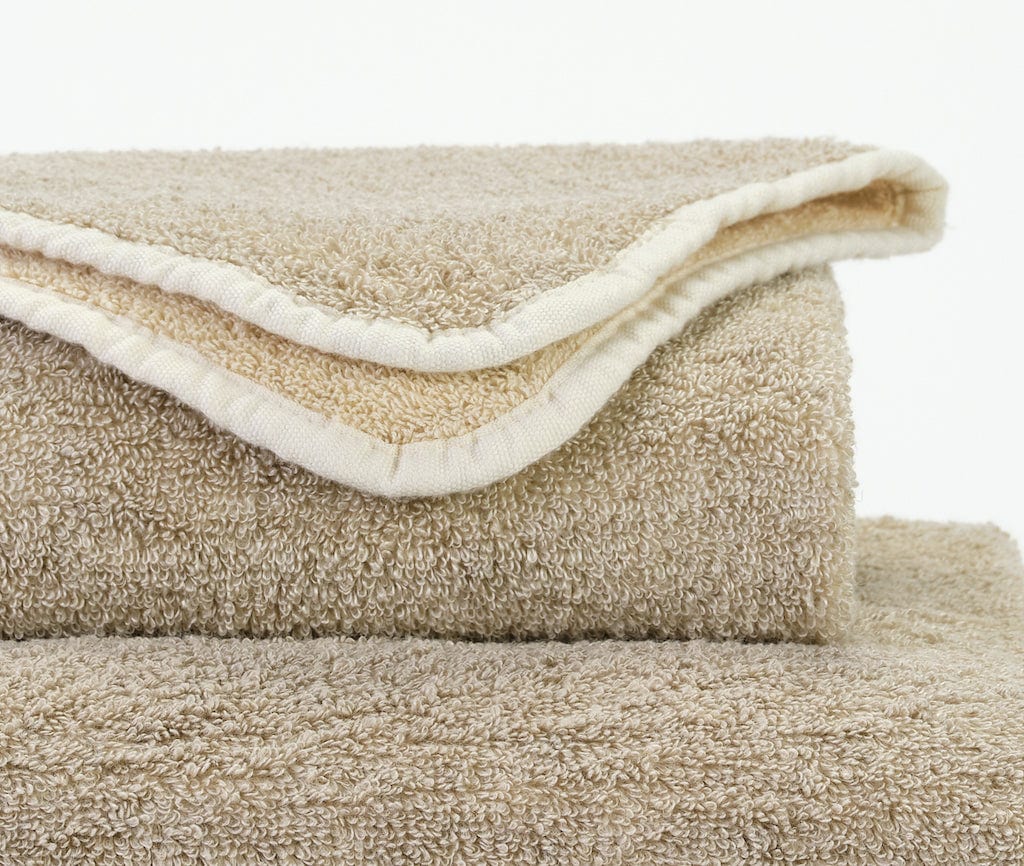 Lino Ecru Towels by Abyss and Habidecor