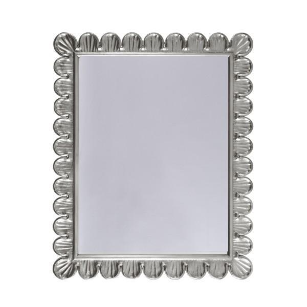 Eliza Mirror in Silver Leaf