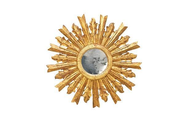 Goya Mirror in Gold Leaf