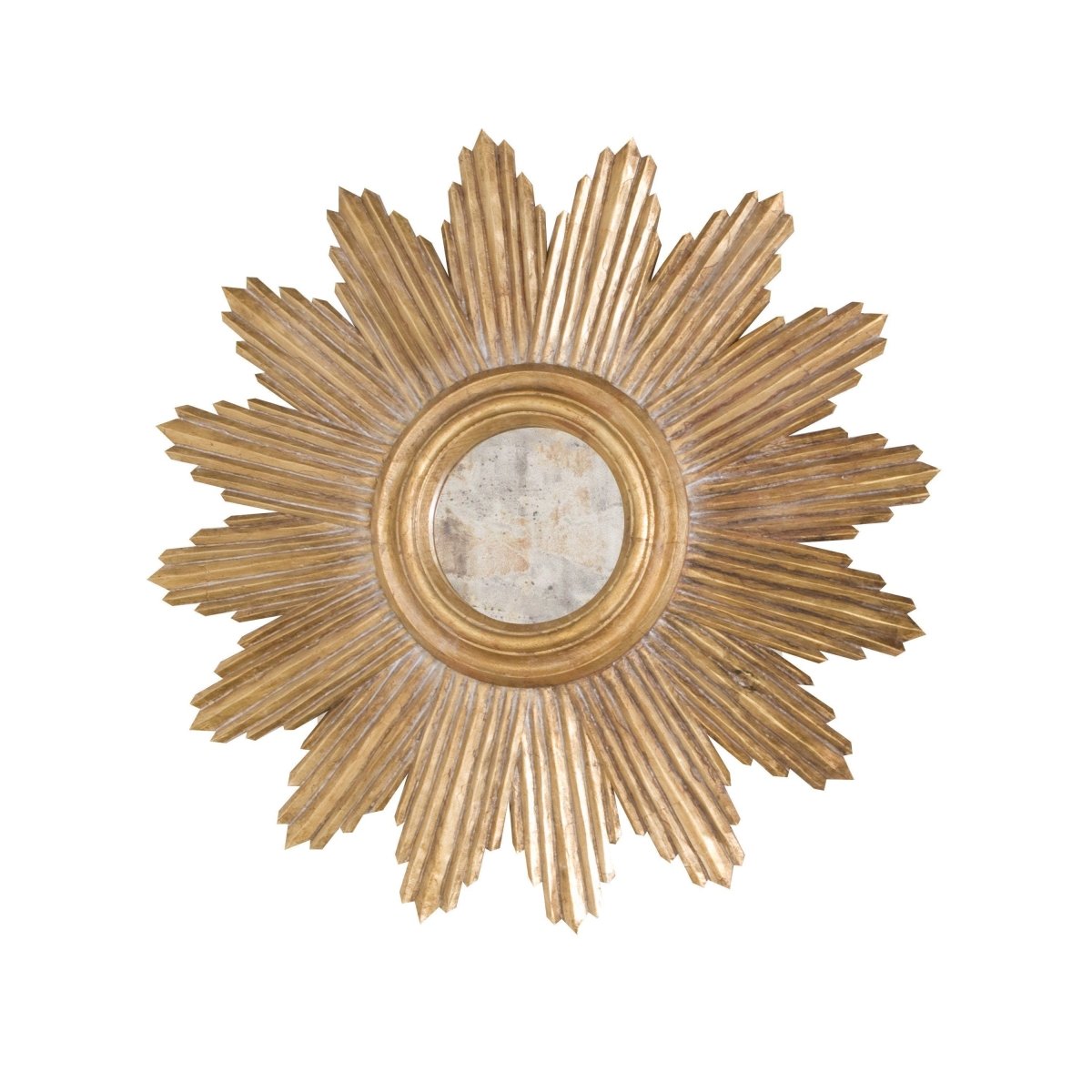 Ludwig Mirror in Gold Leaf